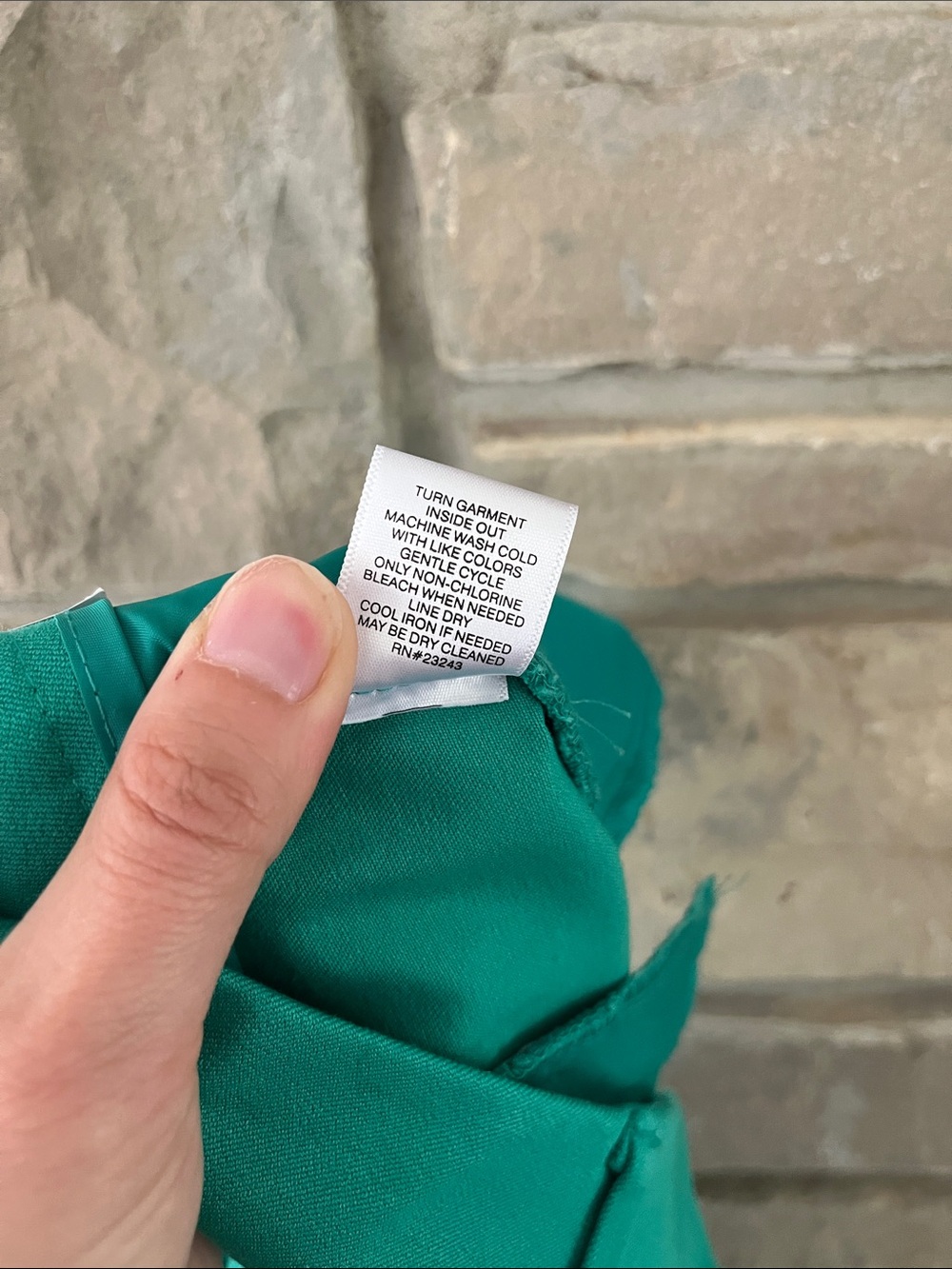 New York & Company The Whitney Pant Slim Leg Crop Size 14 Teal - Picture 13 of 13